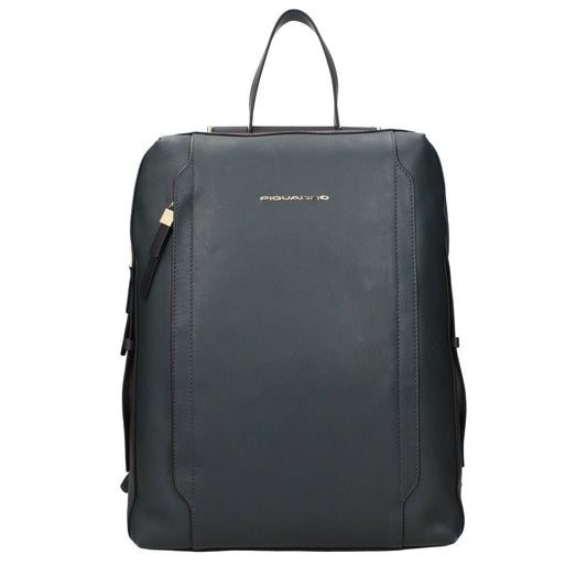 Green Leather Backpacks