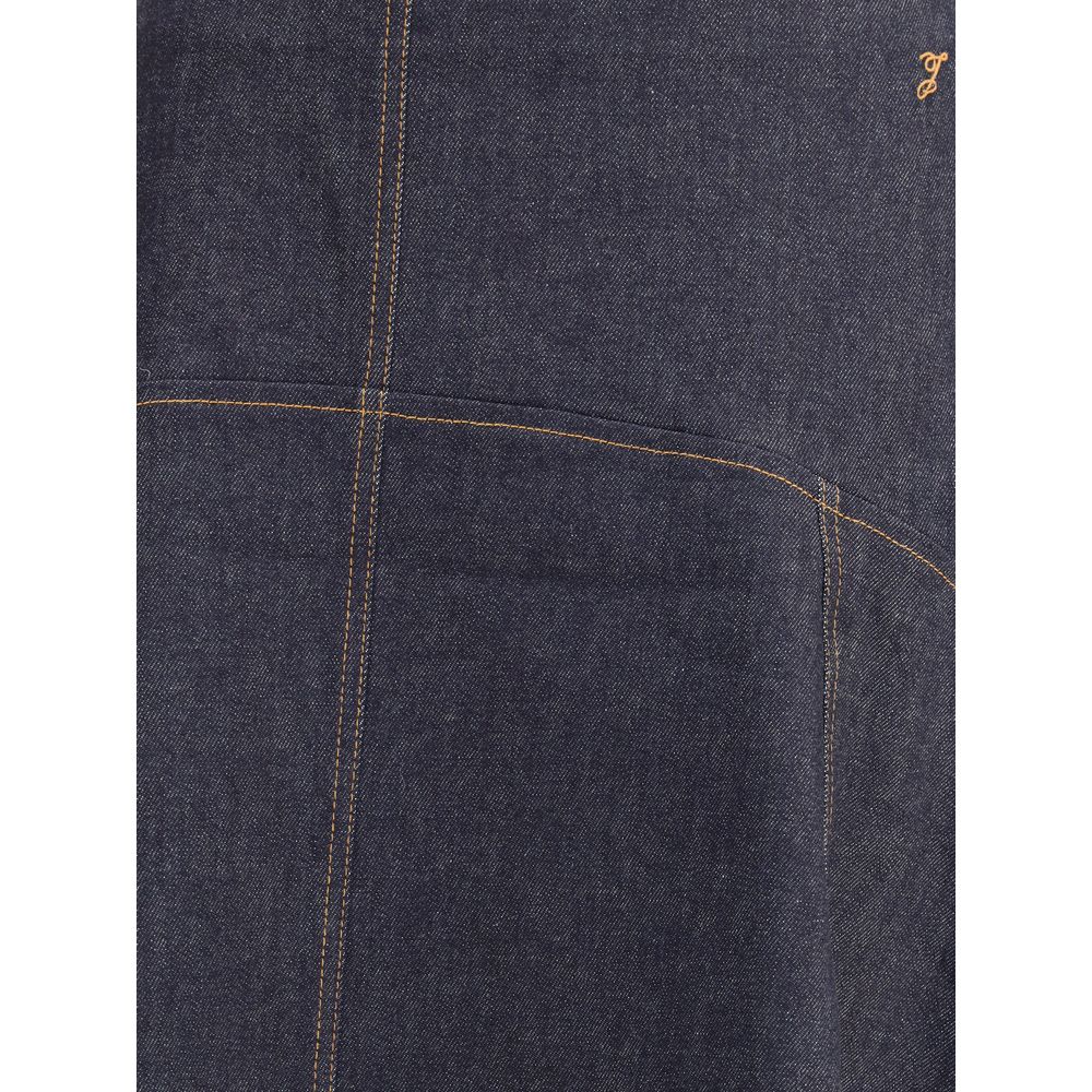 Denim midi Skirt