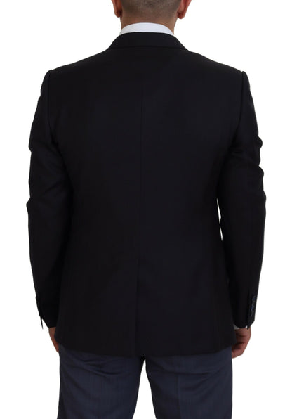 Dark Blue Coat Jacket Martini Blazer