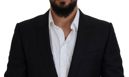Dark Blue Coat Jacket Martini Blazer