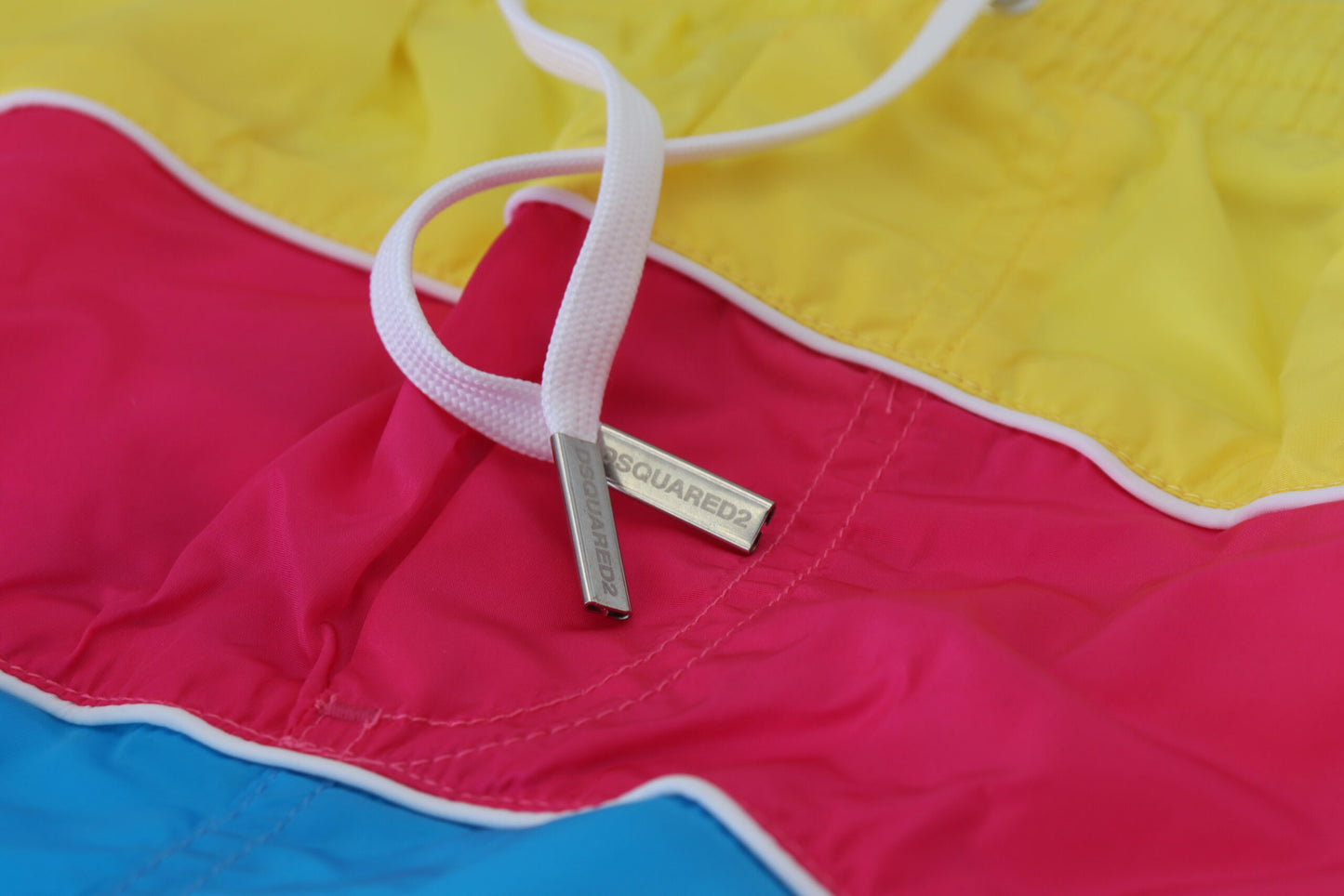 Multicolor Logo Print Men Beachwear Shorts Swimwear