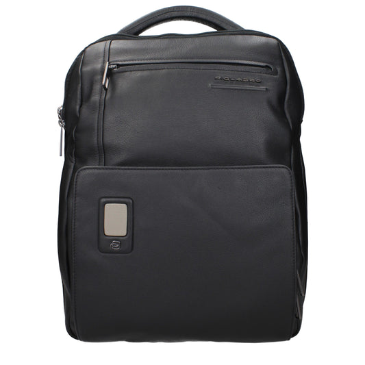 Black Leather Backpacks