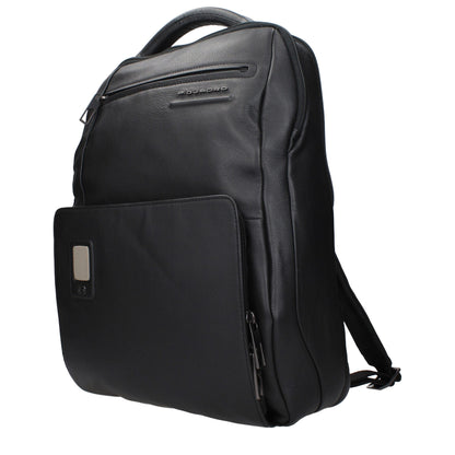 Black Leather Backpacks